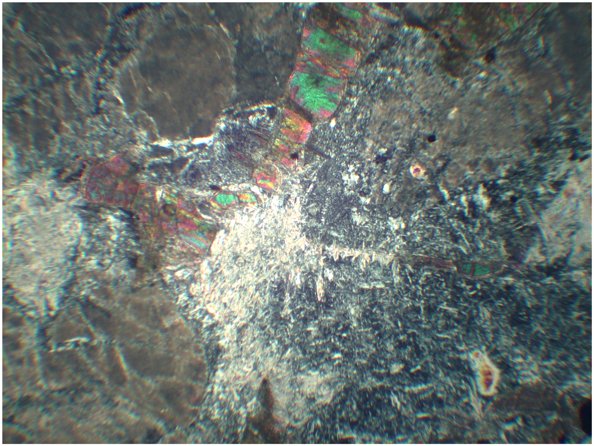 lame mince gabbro du Chenaillet LPA