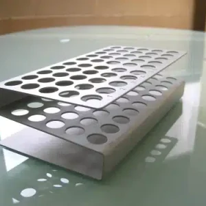 portoir en aluminium