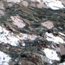 lame mince amphibolite