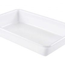 bac plat polyéthylène haute densité 5 litres