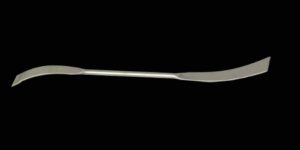 spatule de pesée en inox long.210mm