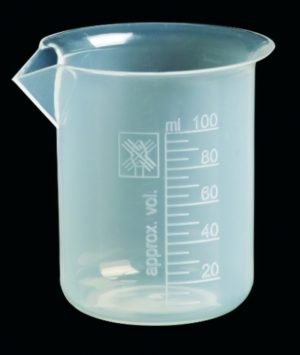Verrerie de laboratoire : bécher en polypropylène V215