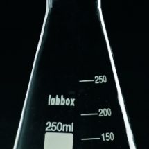 Fiole Erlenmeyer col étroit évasé 1000ml d.e. 45mm