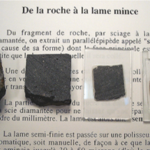 Kit de la roche à la lame mince