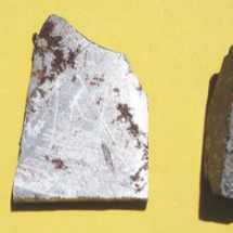 lot de 3 météorites