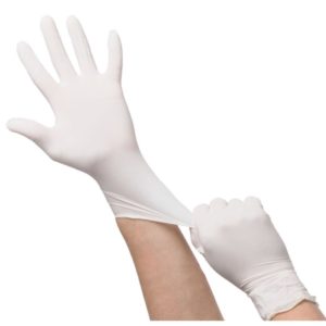 gants, latex naturel taille M (7-8)