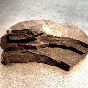 Lot de 12 roches identiques ardoise