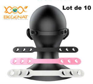 Adaptateurs pour masques chirurgicaux (lot de 10 pièces)