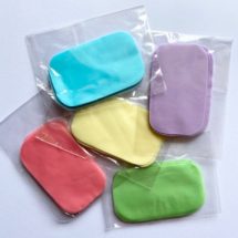 Lot de 250 feuilles de savon (panaché)