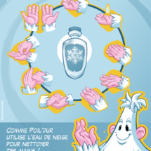 POIL'DUR protocole lavage de mains (PVC)