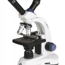 Microscope eco blue de la marque Euromex, tête à disussion