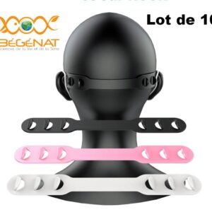 Adaptateurs pour masques chirurgicaux (lot de 10 pièces)