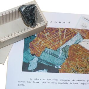 coffret + fiche de roche