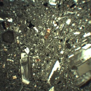 Lame mince de dacite