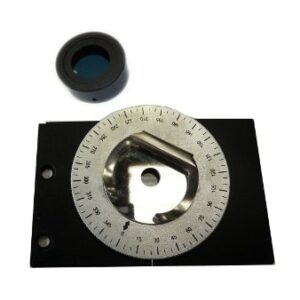 jeu de polarisation avec platine rotative